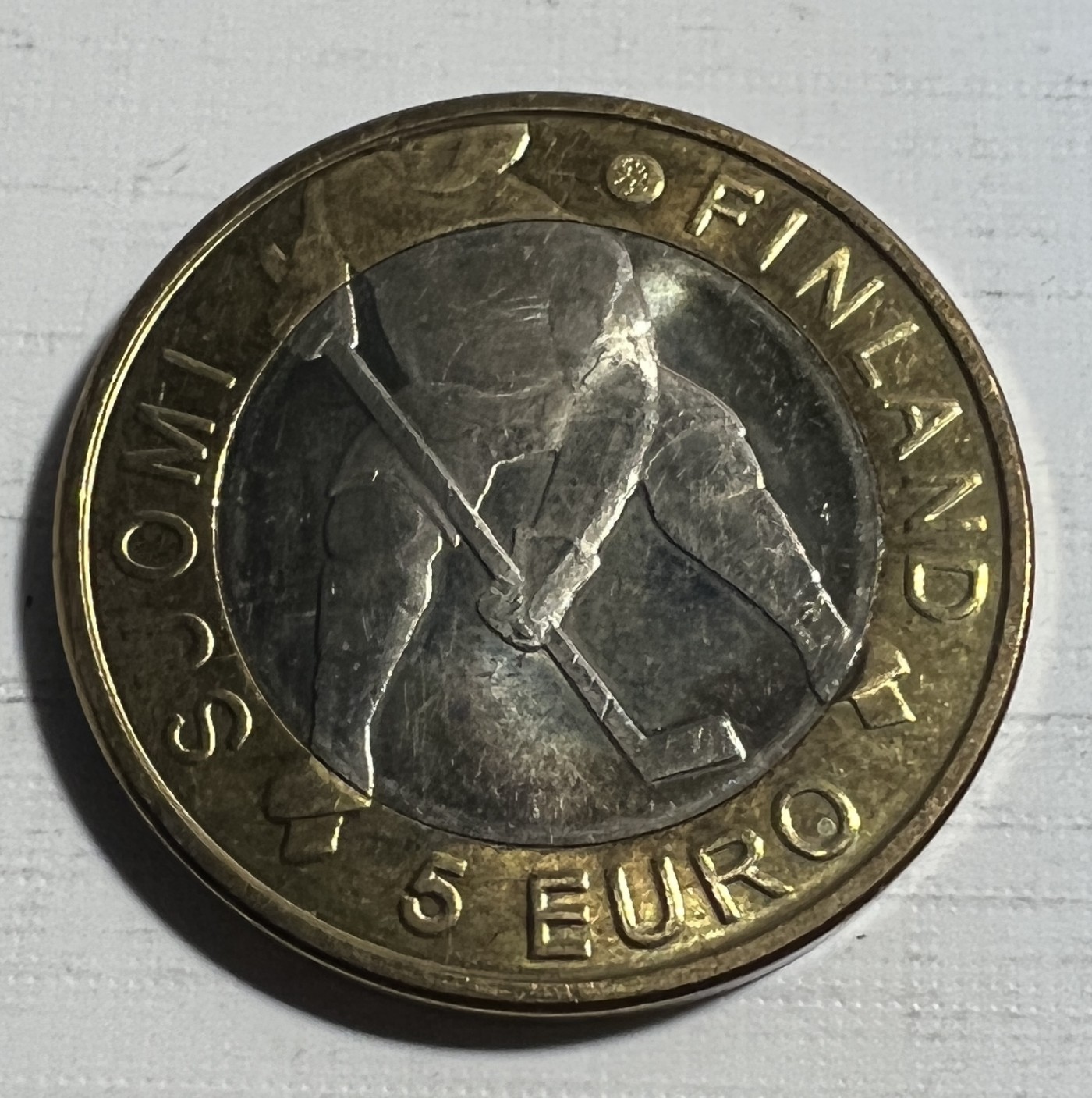 S&S Numismatic世界钱币-拍卖 第124期  芬兰2012年 曲棍球世锦赛 5欧元双色纪念币