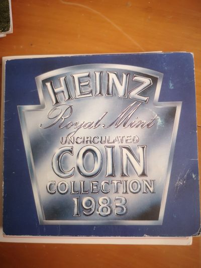 长老汇马年精选第七场拍卖 - 1983英国亨氏7枚套币，卡装