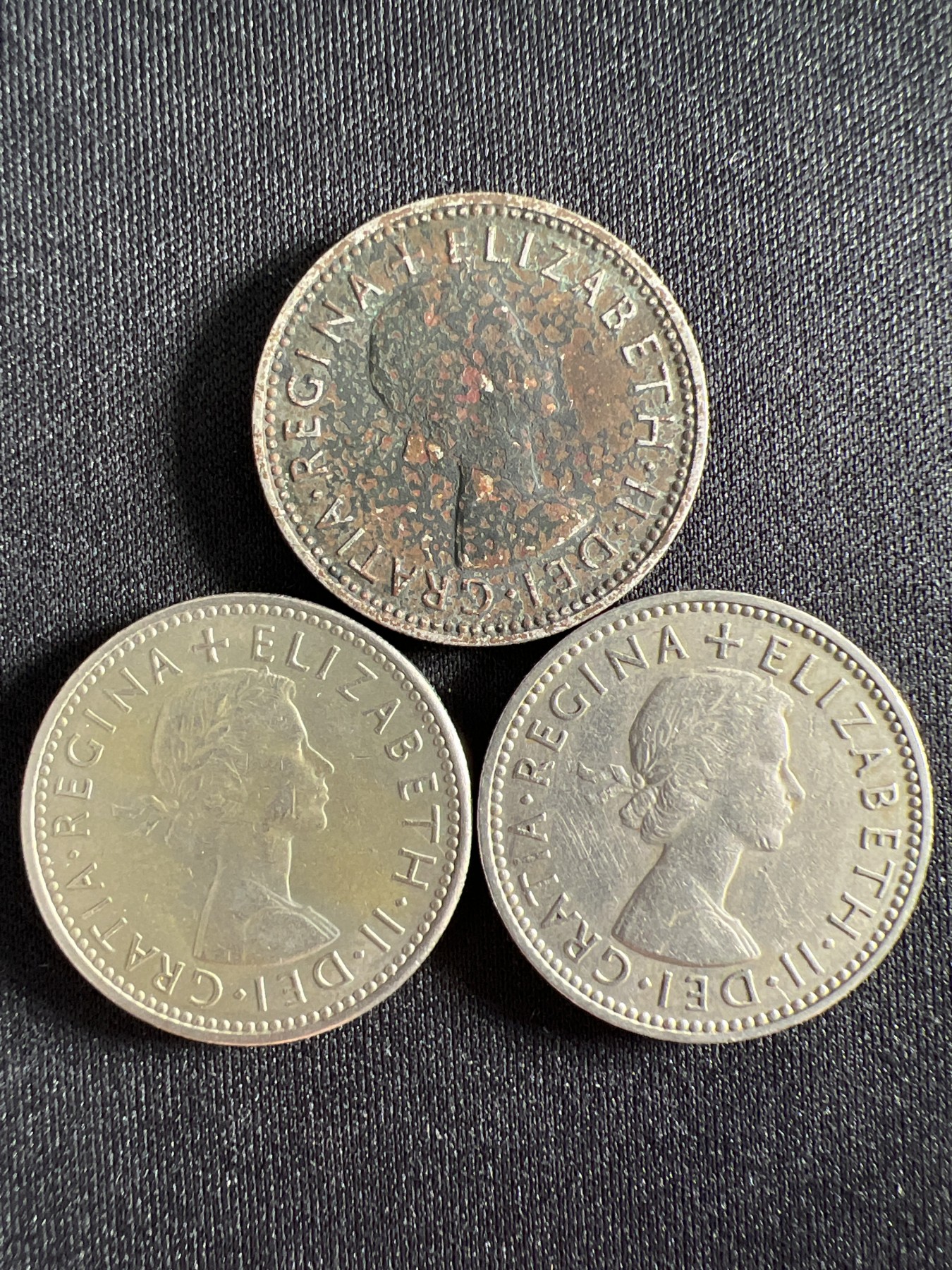 泡泡堂第378期 硬币专场 （无押金，捡漏，全场20包邮，偏远地区除外，接收代拍业务） 英国一先令三枚。红狮版