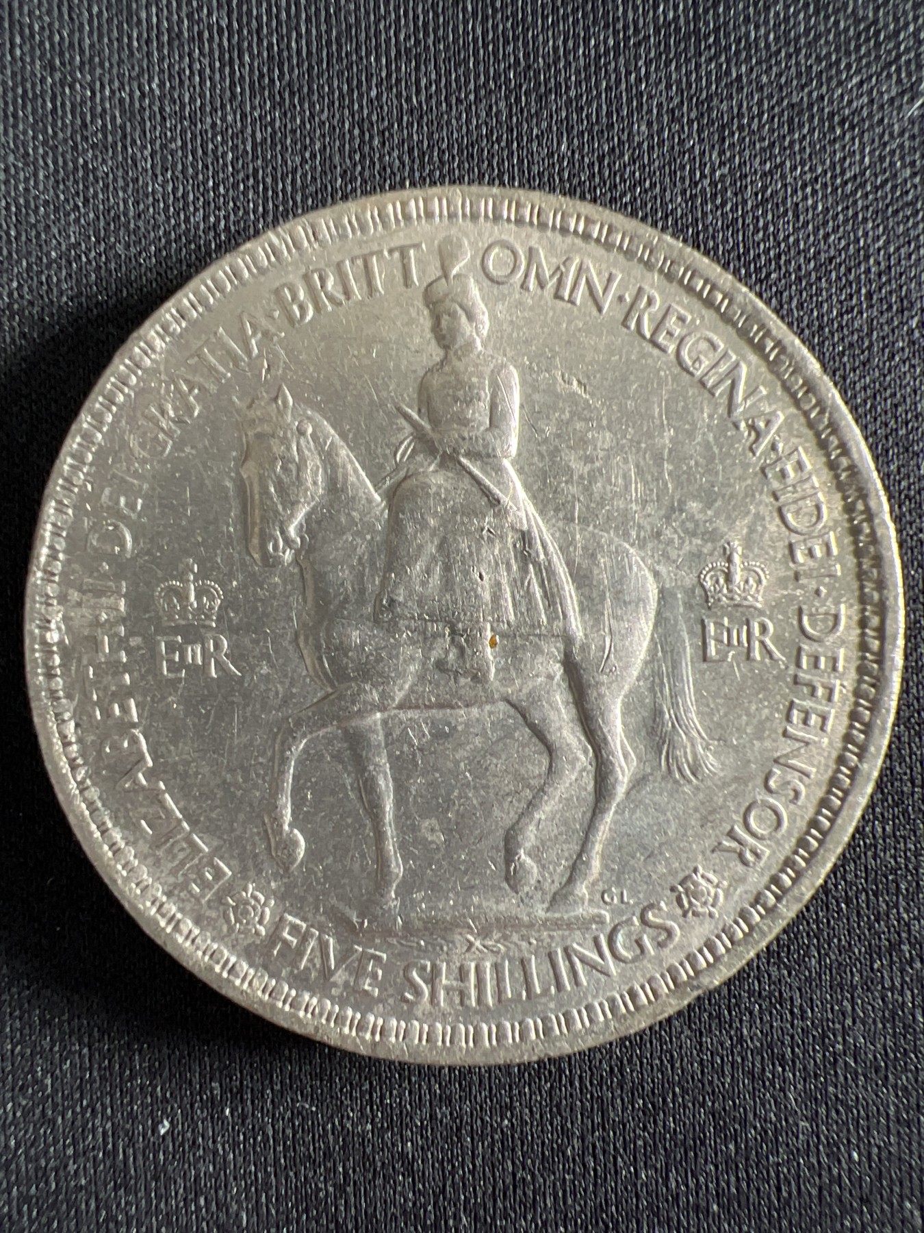 泡泡堂第378期 硬币专场 （无押金，捡漏，全场20包邮，偏远地区除外，接收代拍业务） 伊二登基纪念币五先令