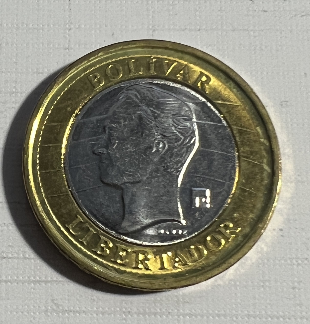 S&S Numismatic世界钱币-拍卖 第124期  委内瑞拉2012年1玻利瓦尔双色币