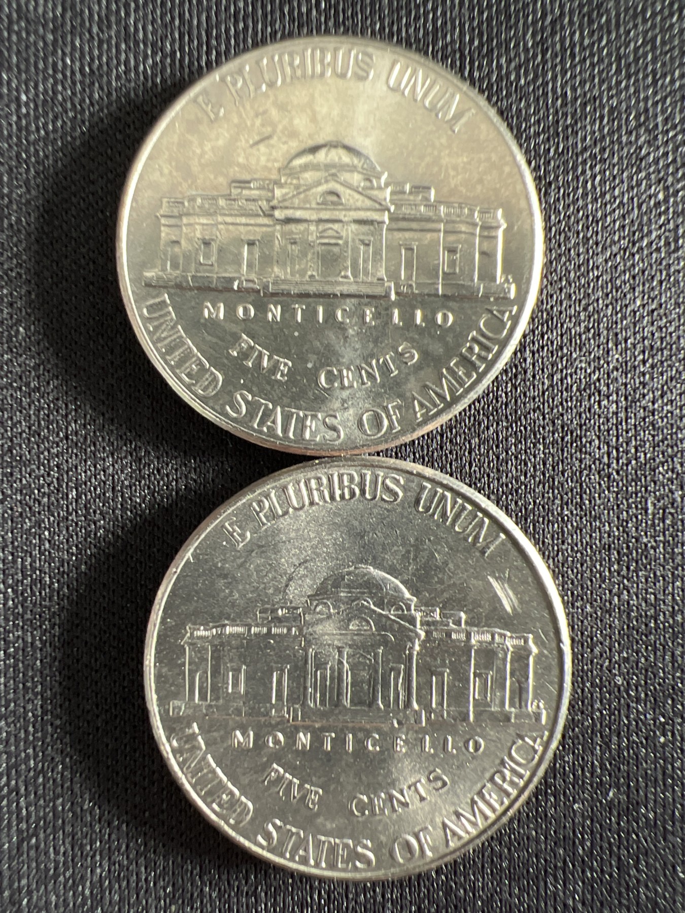 泡泡堂第378期 硬币专场 （无押金，捡漏，全场20包邮，偏远地区除外，接收代拍业务） 美国五美分两枚好品