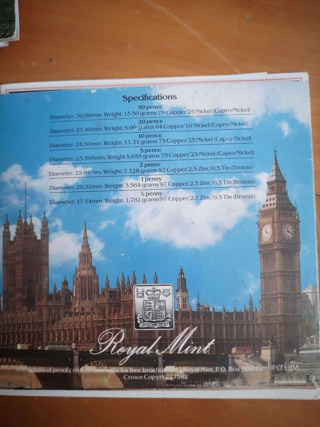 长老汇马年精选第九场拍卖 1983英国造币厂原装8枚套币，含新版1英镑，首年份，卡装