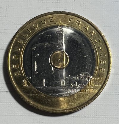 S&S Numismatic世界钱币-拍卖 第124期  - 法国1993年 地中海运动会 20法郎双色纪念币