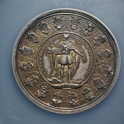 1724年 德国希尔德斯海姆宗座缺位大银章 NGC MS63