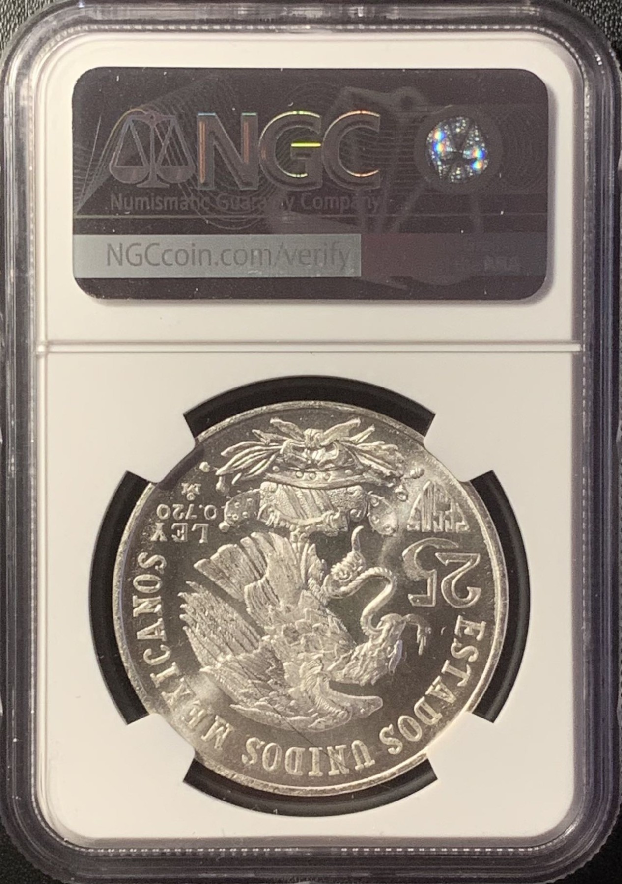 紫瑗钱币——第294期拍卖 墨西哥 1968年 墨西哥城奥运会 25比索 银币 NGC MS67