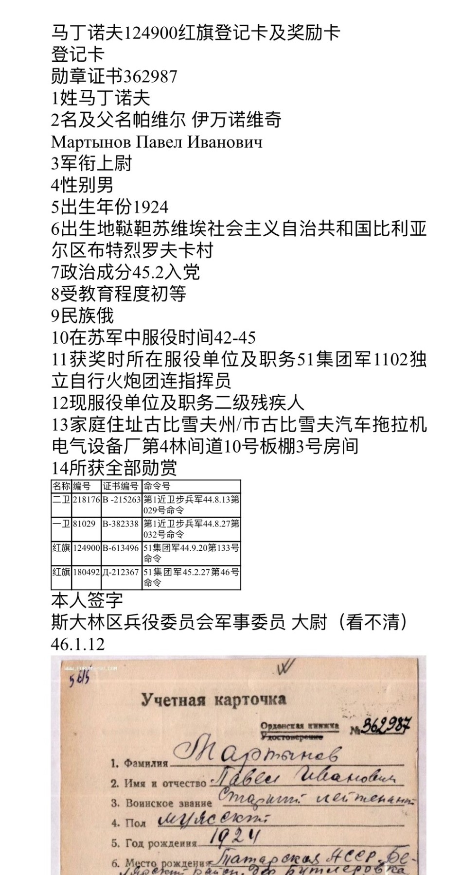 大猫徽章拍卖第230期 苏联红旗勋章3⃣️ 档案齐全 自行火炮击毁虎式坦克 珐琅局部有修复