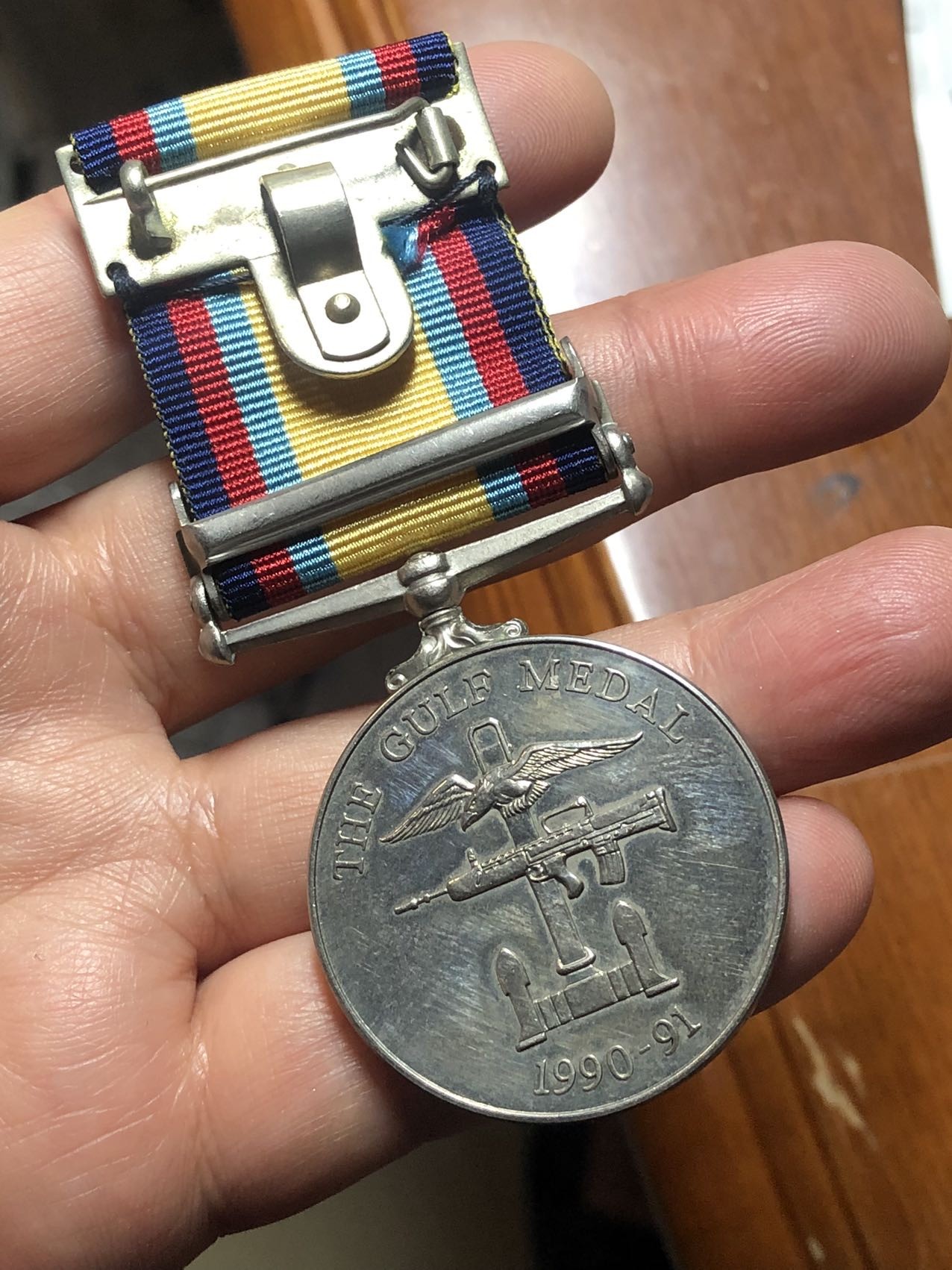 英国1991年海湾战争奖章，授予皇家空军