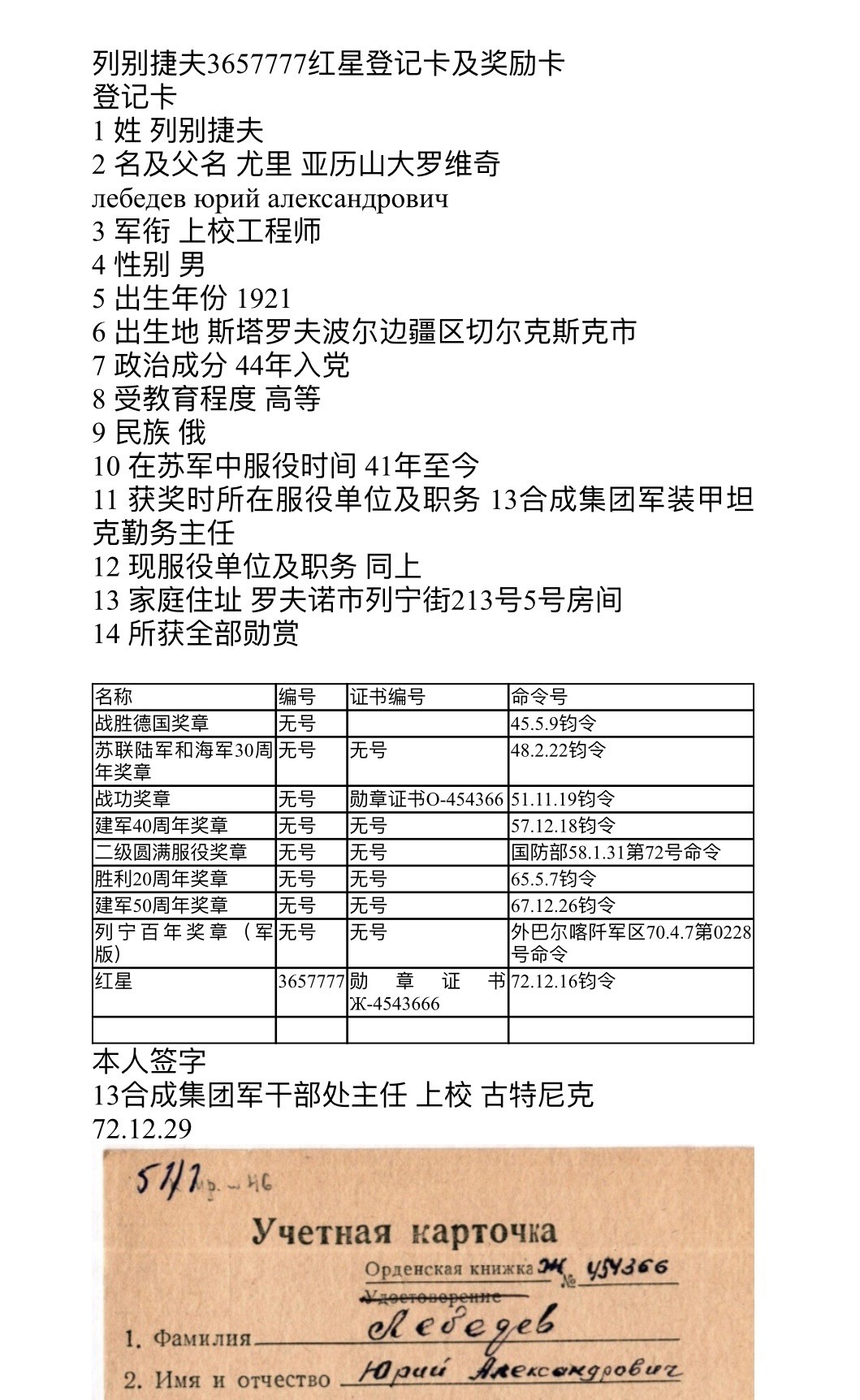 大猫徽章拍卖第230期 苏联红星战功套 档案齐全 靓仔靓号