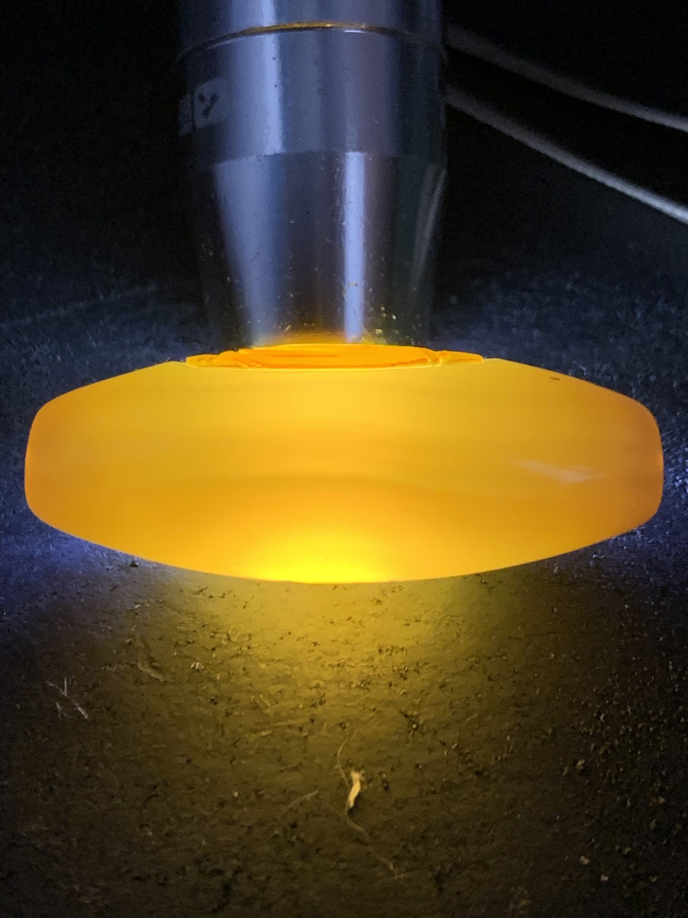 精美亚光高玉化巴西玛瑙手工俏色巧雕立地成佛大桶珠一个！