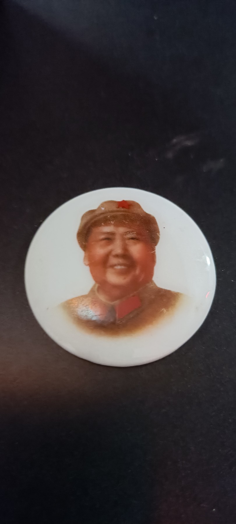 天字一号红色像章、文献专场！0起0押金！ 瓷都出品，景德镇彩色瓷章