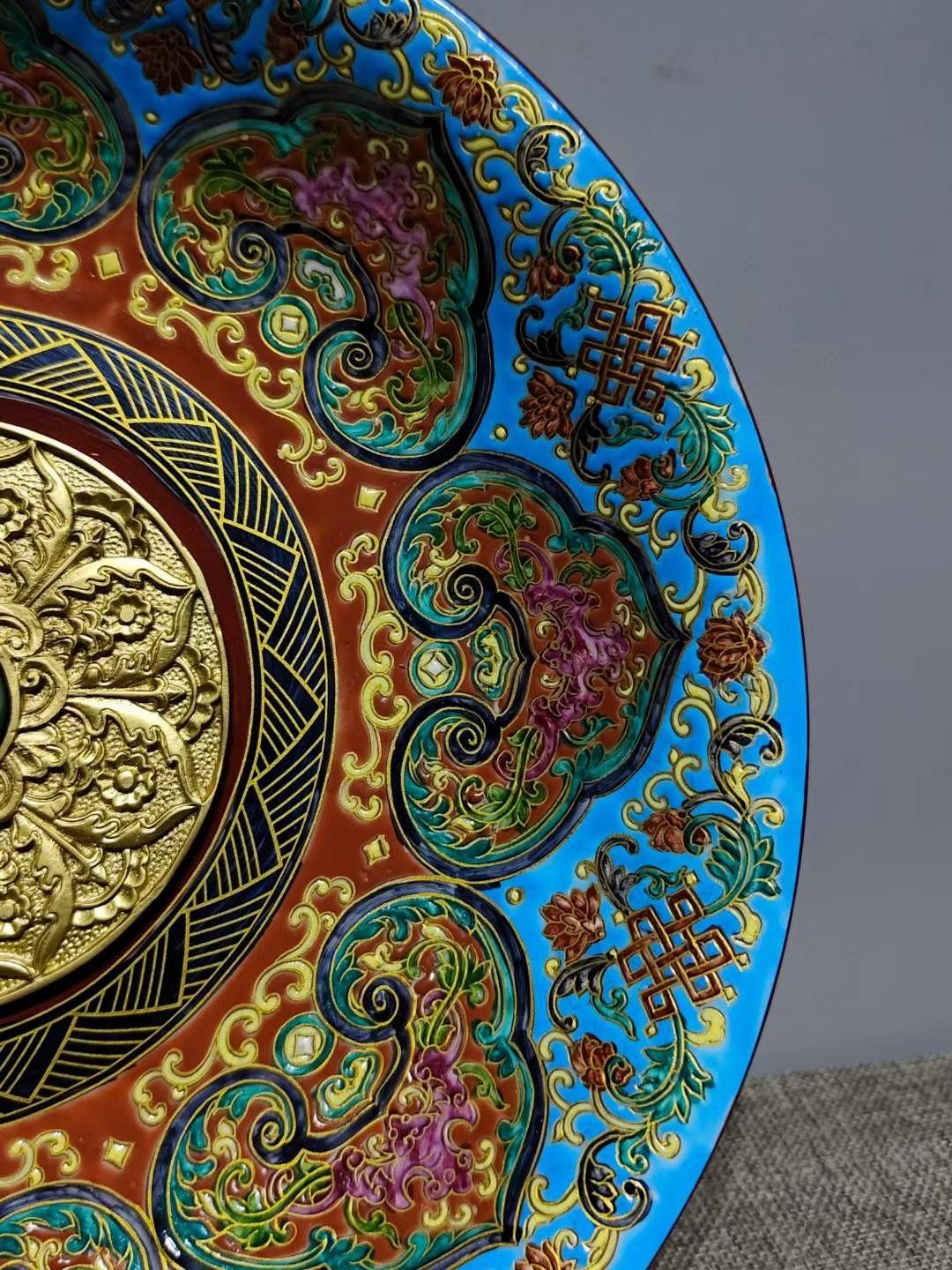 珐琅彩赏盘