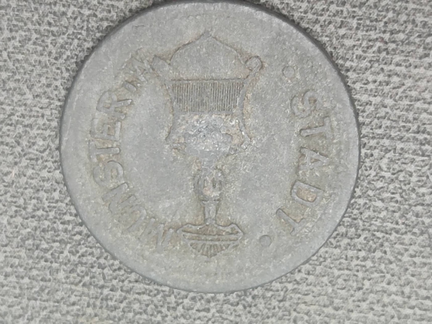 燕姐换藏第54场 1917年德国紧急货币25芬尼