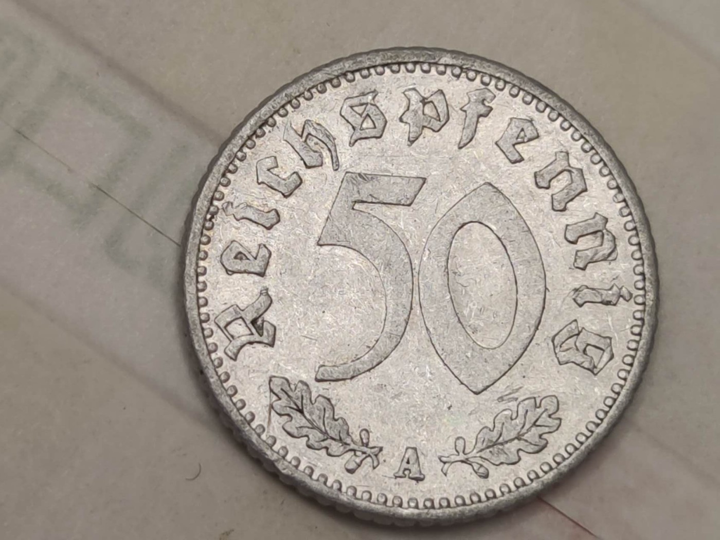 燕姐换藏第54场 1935年德国50芬尼