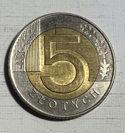 S&S Numismatic世界钱币-拍卖 第124期  - 波兰1994年5兹罗提双色币