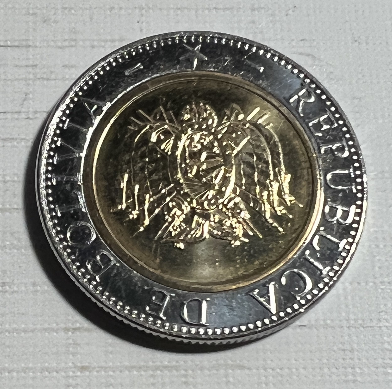 S&S Numismatic世界钱币-拍卖 第124期  玻利维亚2001年5玻利维亚诺双色币