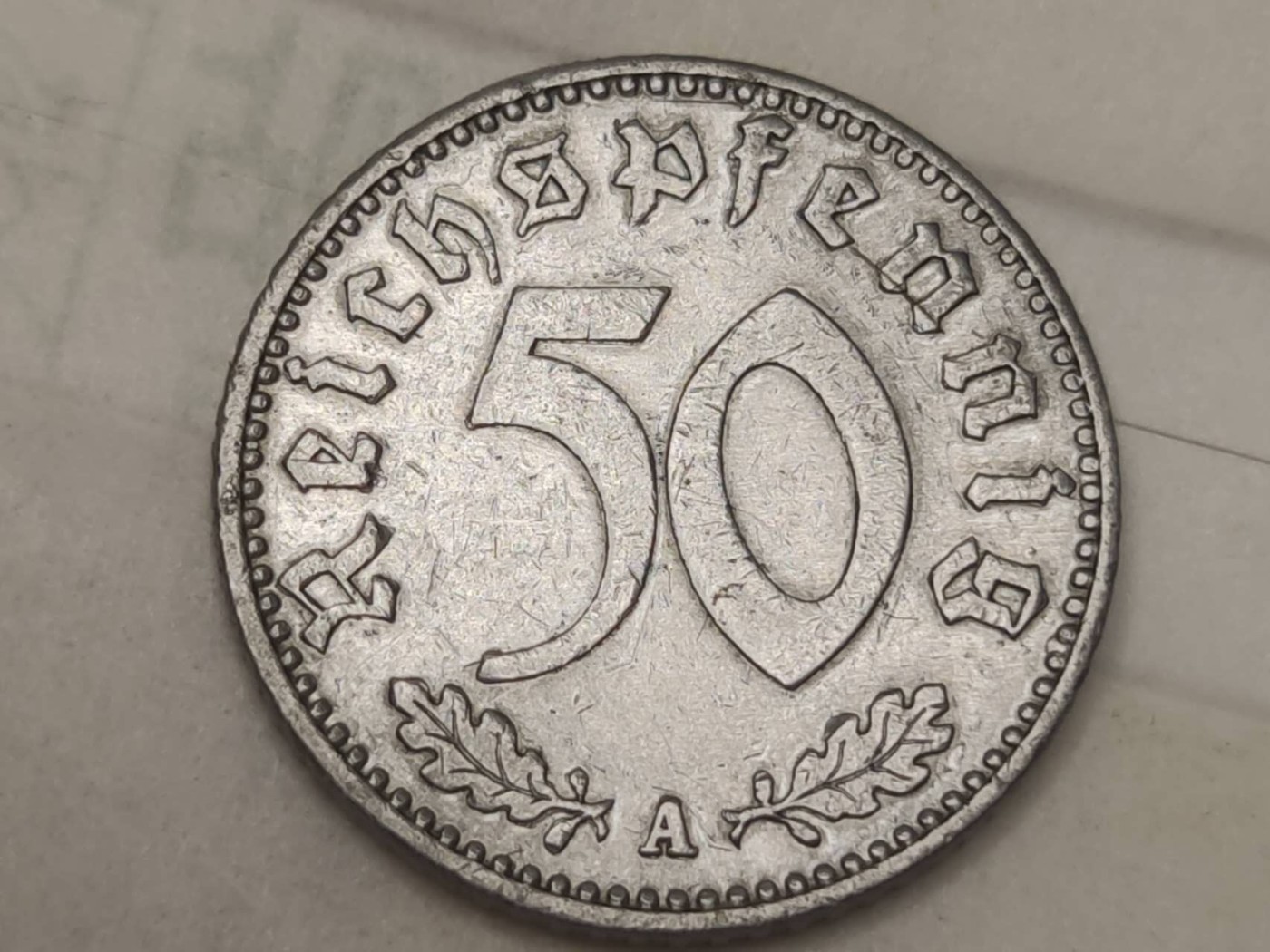 燕姐换藏第54场 1940年德国50芬尼