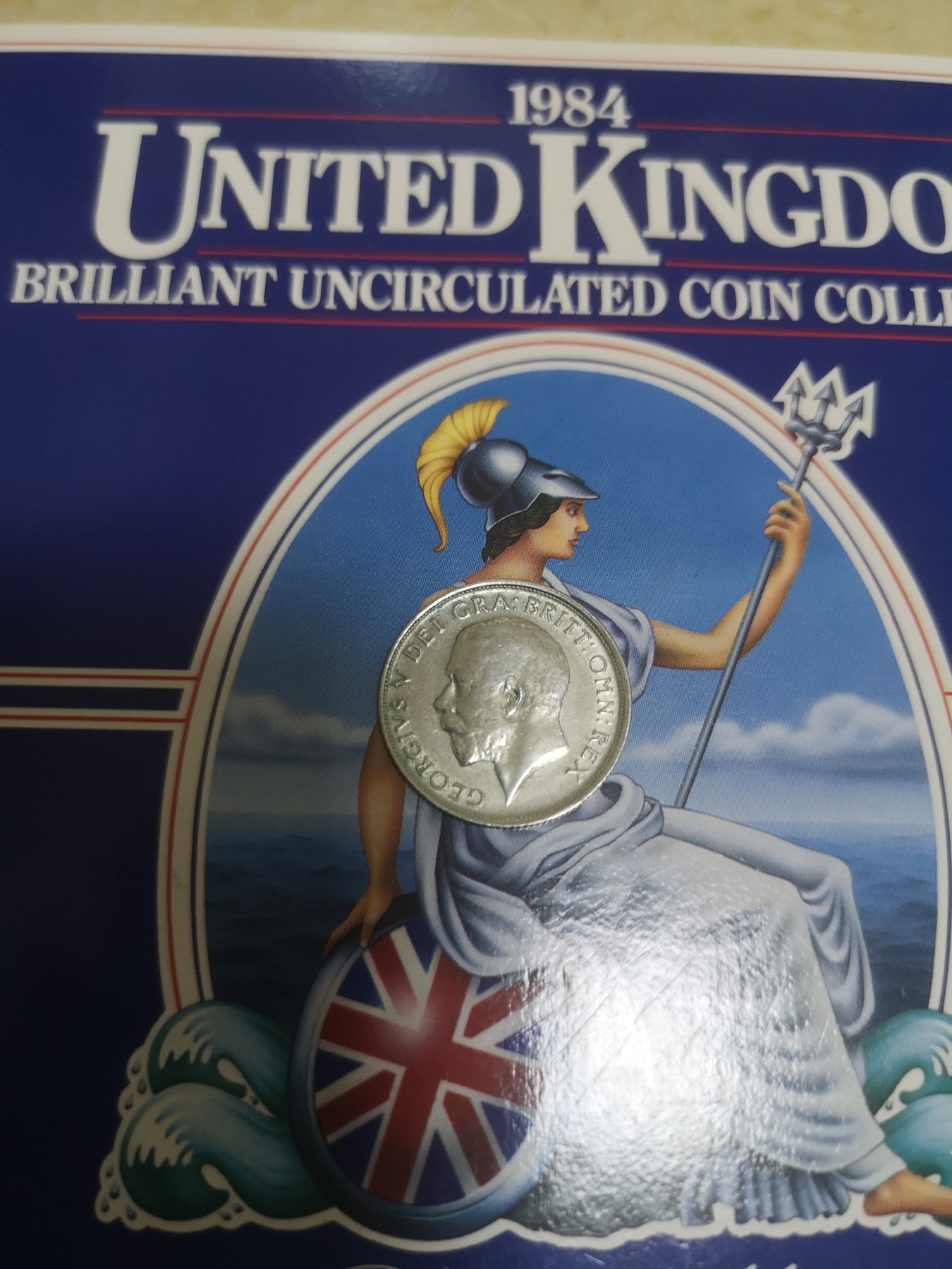 长老汇第30场威廉明娜老银币拍卖 1920英国乔治五世1先令银币