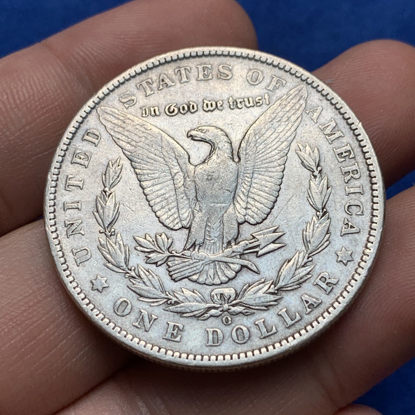 《竞宝斋》第189场-周日，周一 2场 (全场包邮) 美国1901年摩根1美元银币 不多见的年份