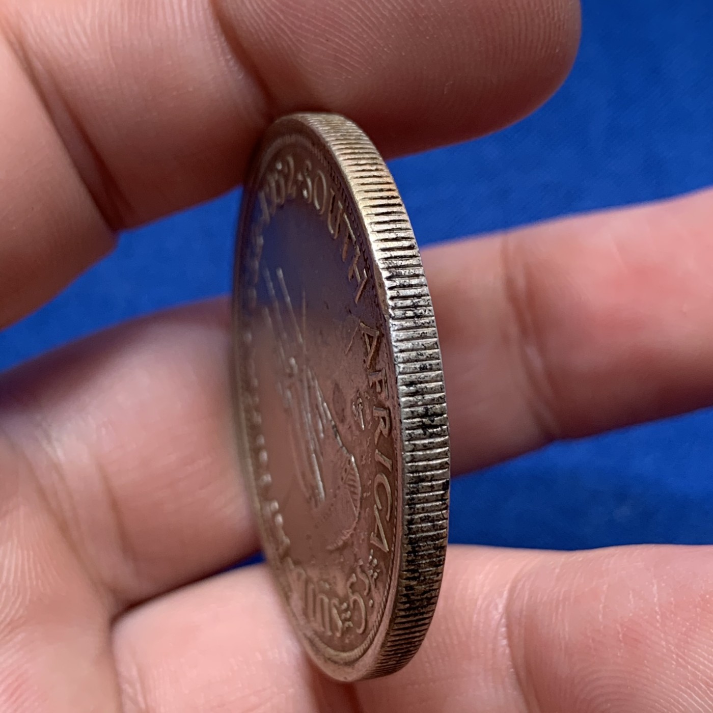 《竞宝斋》第189场-周日，周一 2场 (全场包邮) 英属南非乔六1952年发现开普敦5先令大银币