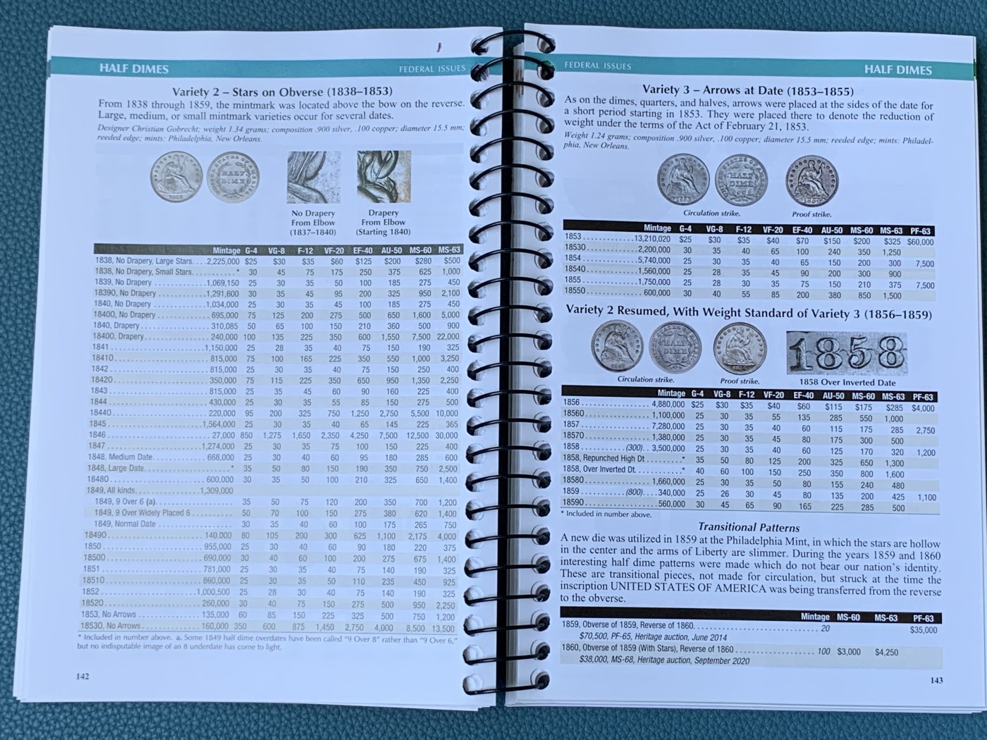 《竞宝斋》第189场-周日，周一 2场 (全场包邮) 美国2023年 美国币最新最权威 价格最接近时差价的目录 厚达465页