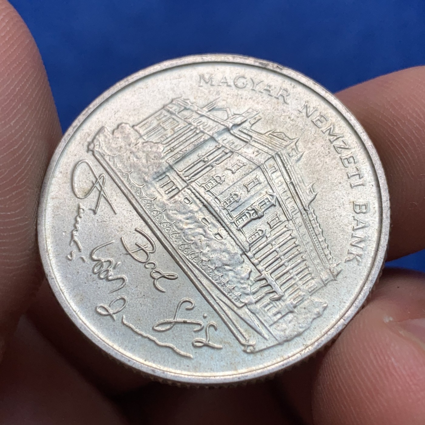 《竞宝斋》第189场-周日，周一 2场 (全场包邮) 1993年匈牙利200福林银币