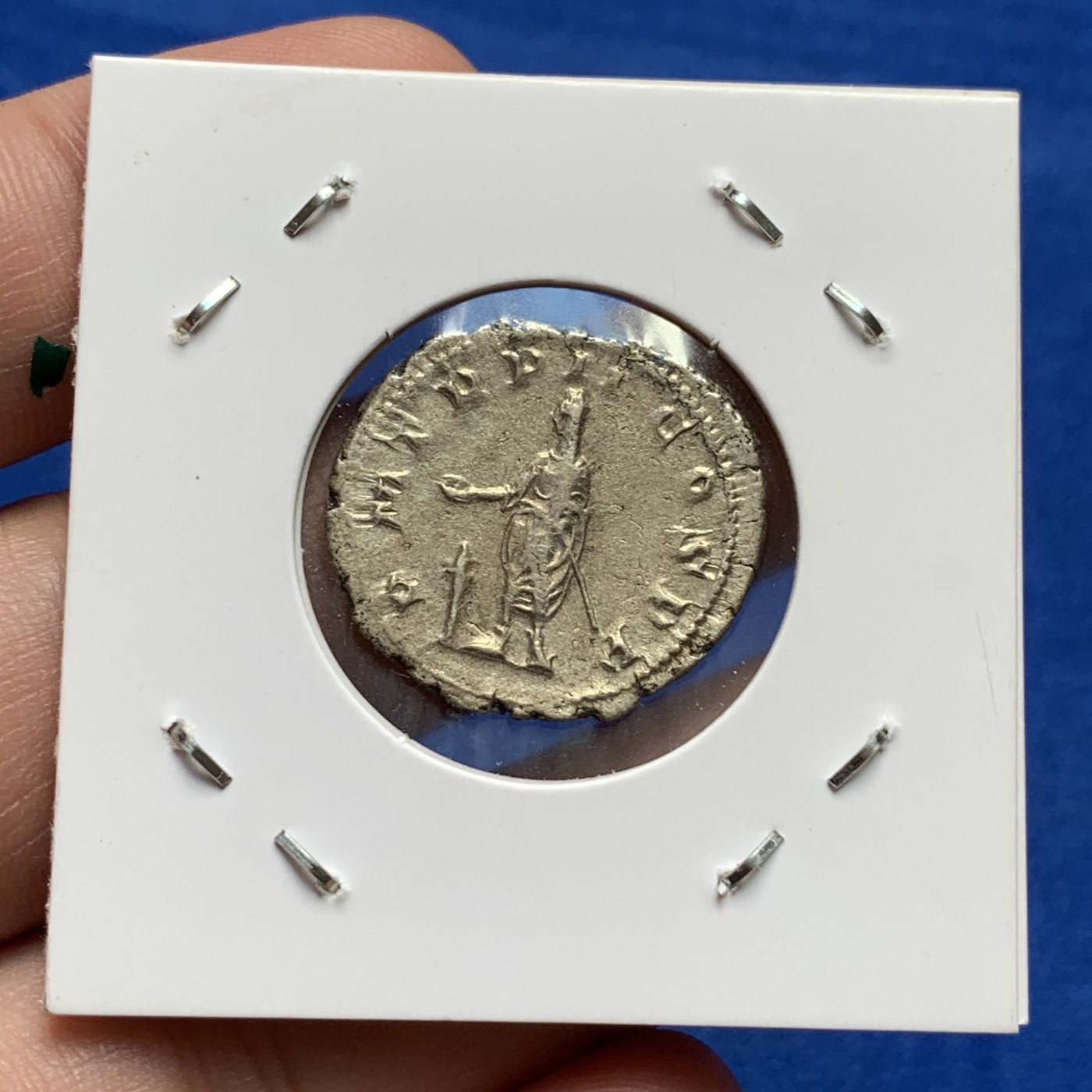 《竞宝斋》第189场-周日，周一 2场 (全场包邮) 公元238-244年 古罗马戈尔迪安三世银币 4.64克 极美品