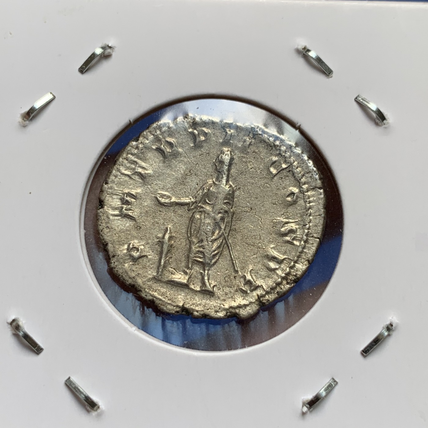 《竞宝斋》第189场-周日，周一 2场 (全场包邮) 公元238-244年 古罗马戈尔迪安三世银币 4.64克 极美品