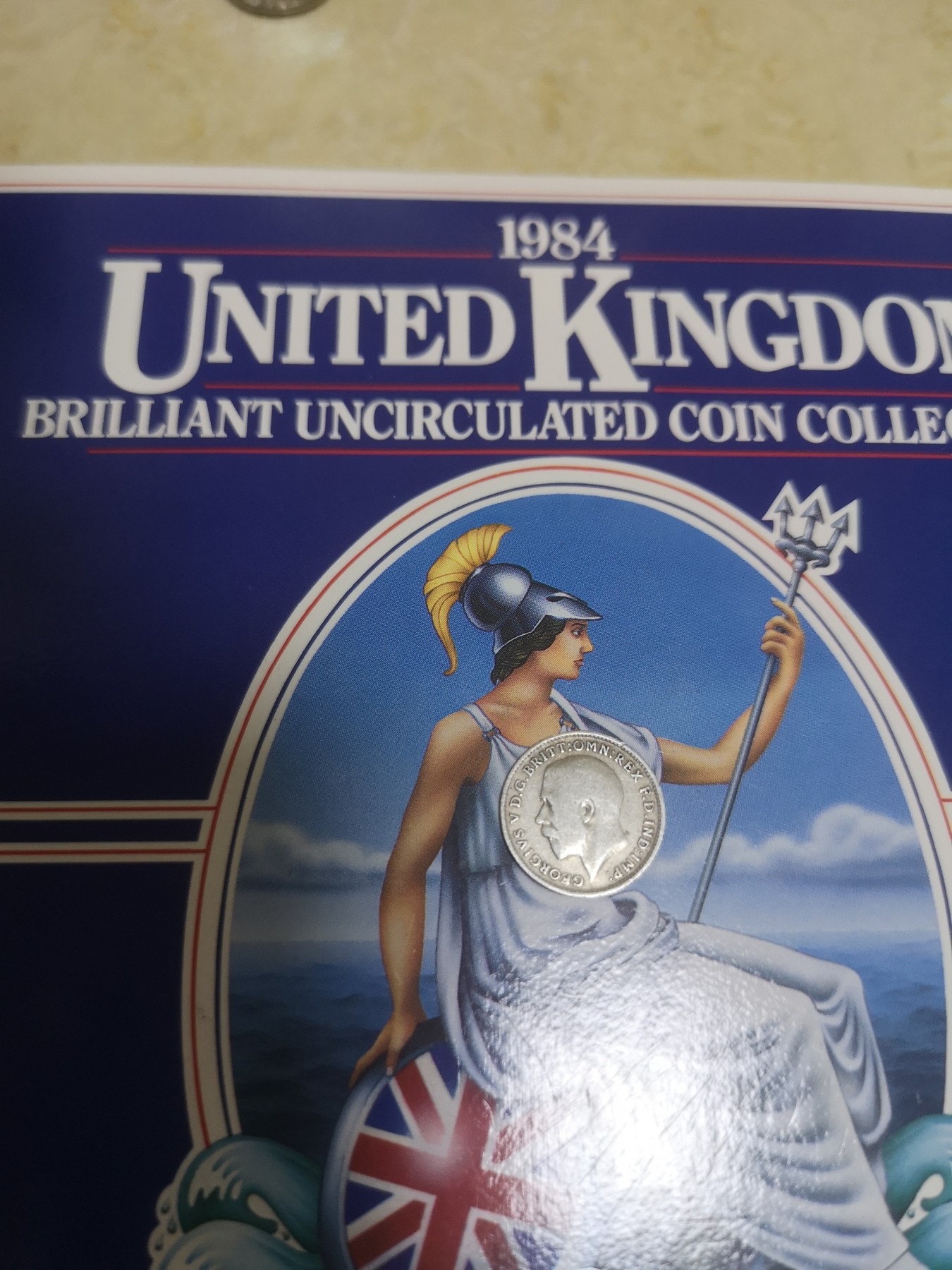 长老汇第30场威廉明娜老银币拍卖 1916英国乔治五世3便士银币