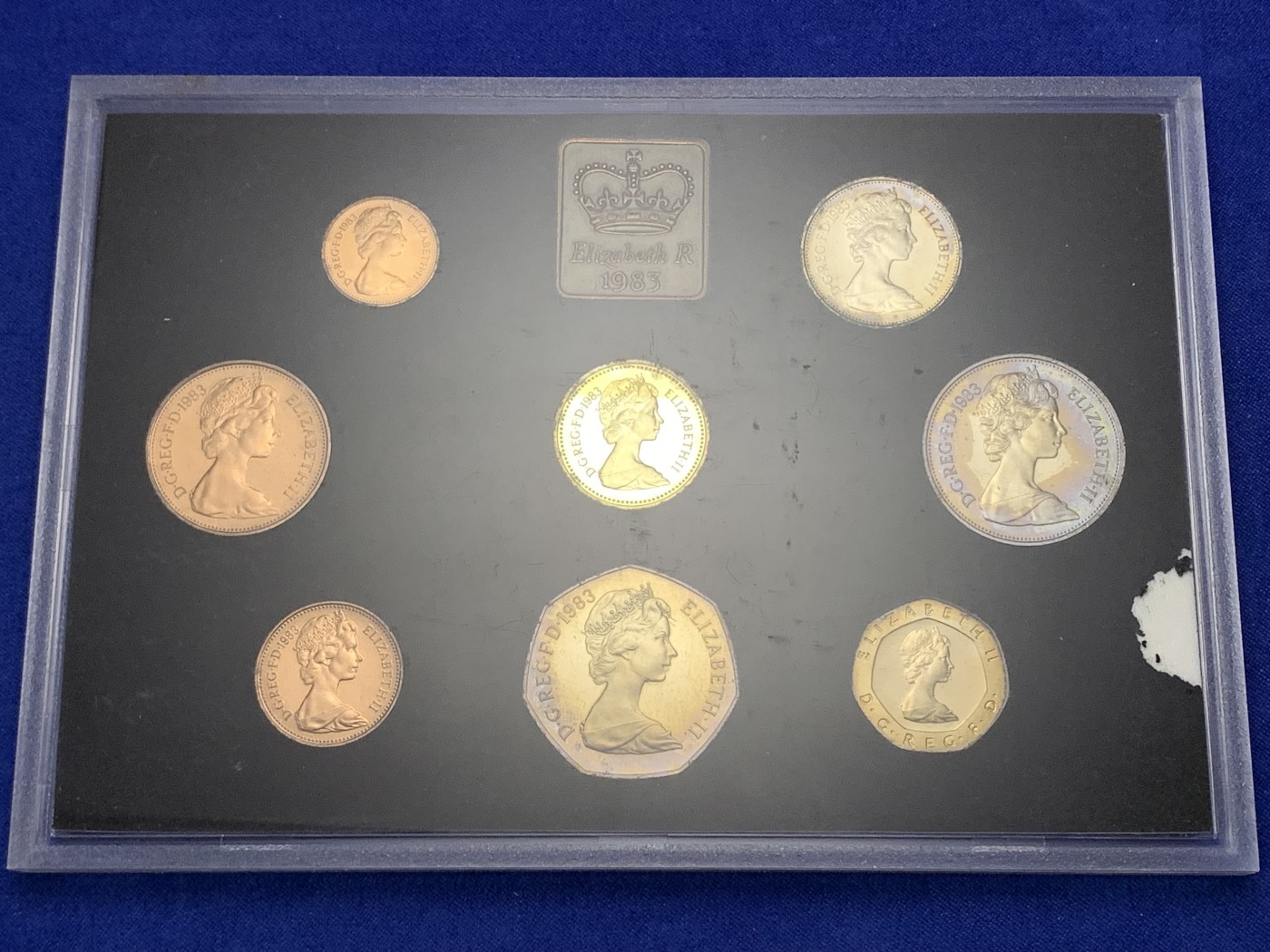 《竞宝斋》第189场-周日，周一 2场 (全场包邮) 英国1983年精制proof套币