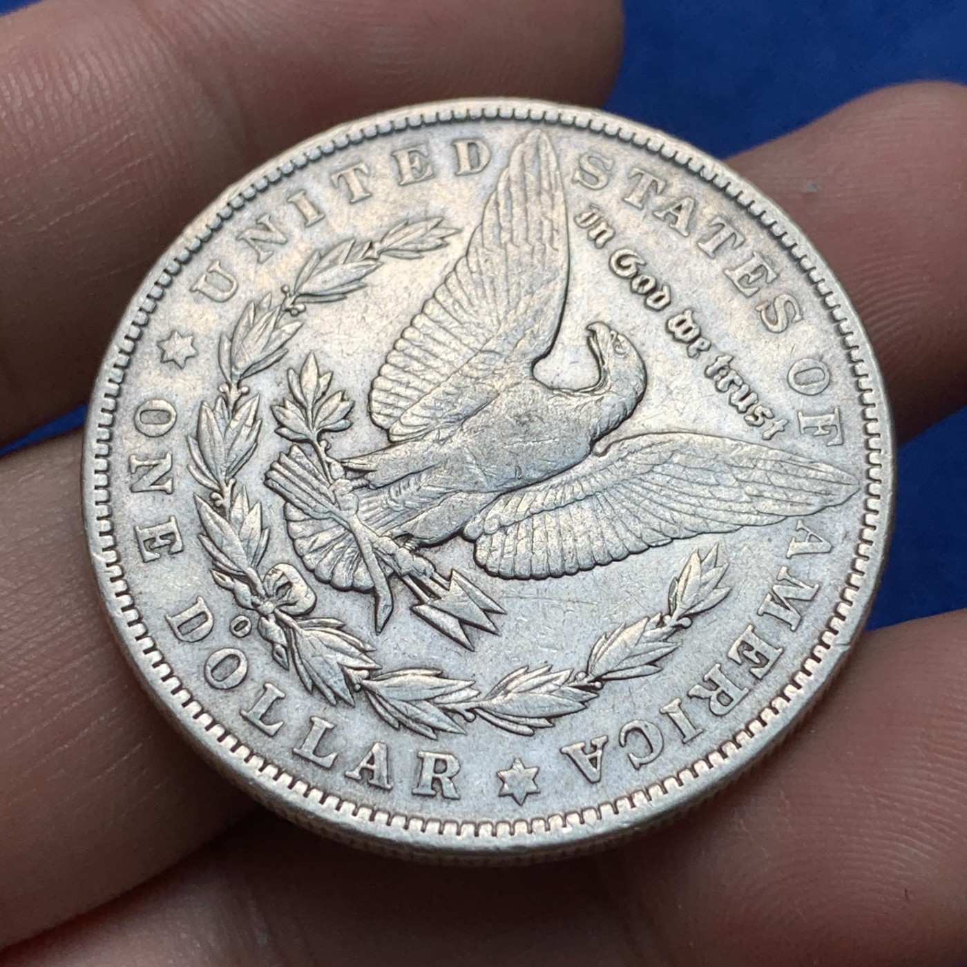 《竞宝斋》第189场-周日，周一 2场 (全场包邮) 美国1901年摩根1美元银币 不多见的年份