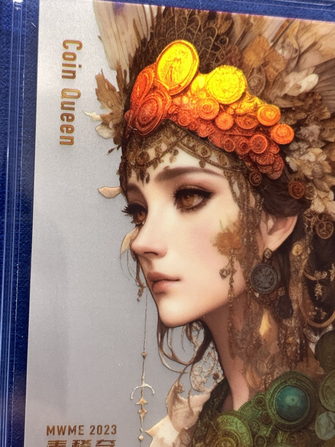 《竞宝斋》第189场-周日，周一 2场 (全场包邮) 麦稀奇2023年首届世界钱币展纪念银卡 限量200枚