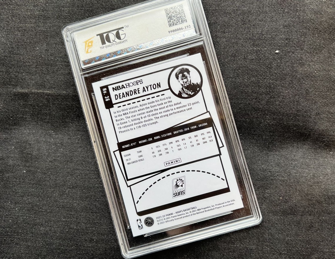 【随心卡拍】【直播】收藏卡拍卖第三期【中福专场】 【TQG评级】2021 帕尼尼 德安德列 艾顿