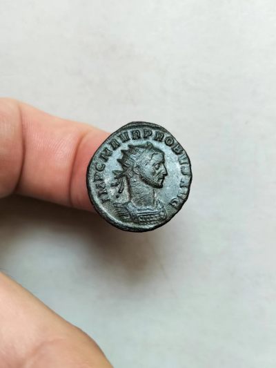 熊太乐钱币拍卖第1场 - 古罗马皇帝普罗布斯和朱庇特神银铜合金币