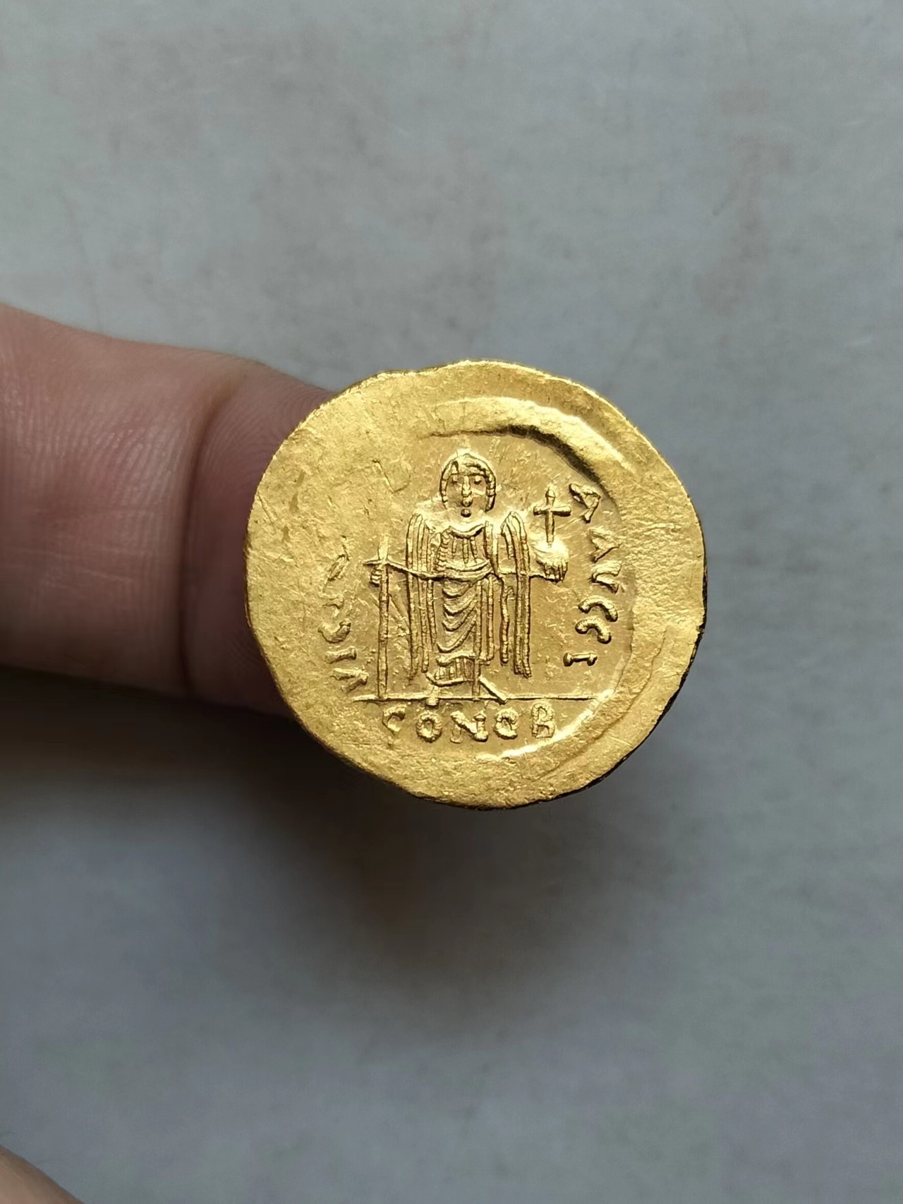 熊太乐钱币拍卖第1场 拜占庭皇帝莫里斯提比略索利多金币