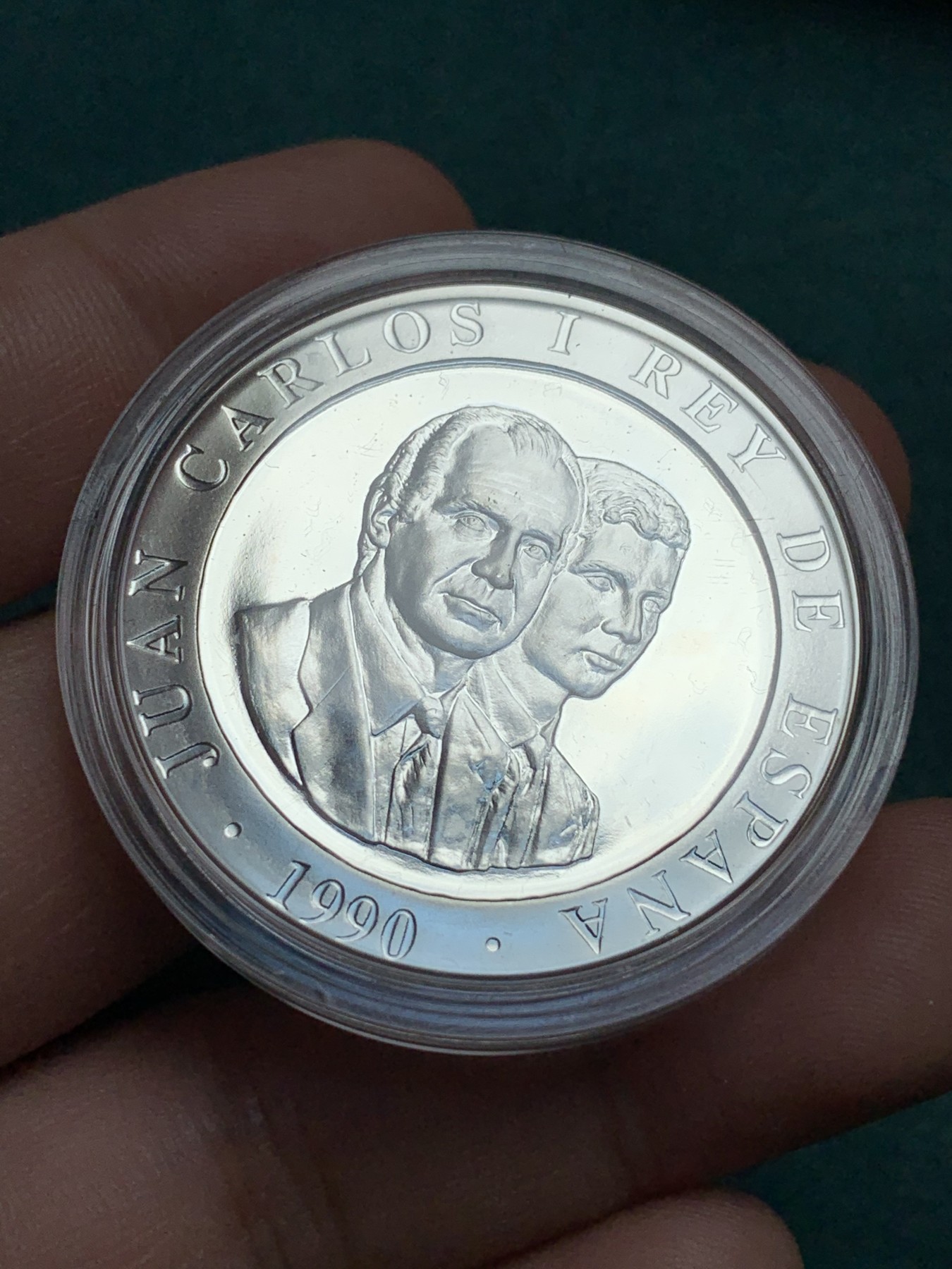 《竞宝斋》第190场-周日，周一 2场 (全场包邮) 西班牙1992年 巴塞罗那奥运射箭 2000比塞塔精制大银币 27克 925银 木盒