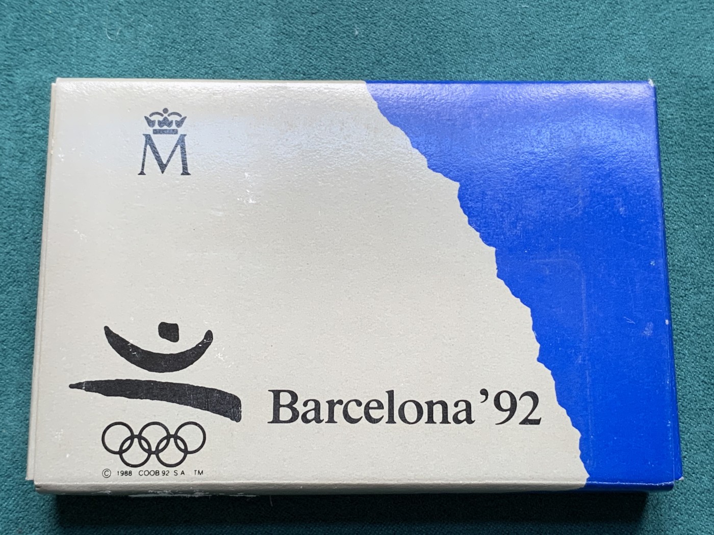 《竞宝斋》第190场-周日，周一 2场 (全场包邮) 西班牙1992年 巴塞罗那奥运射箭 2000比塞塔精制大银币 27克 925银 木盒