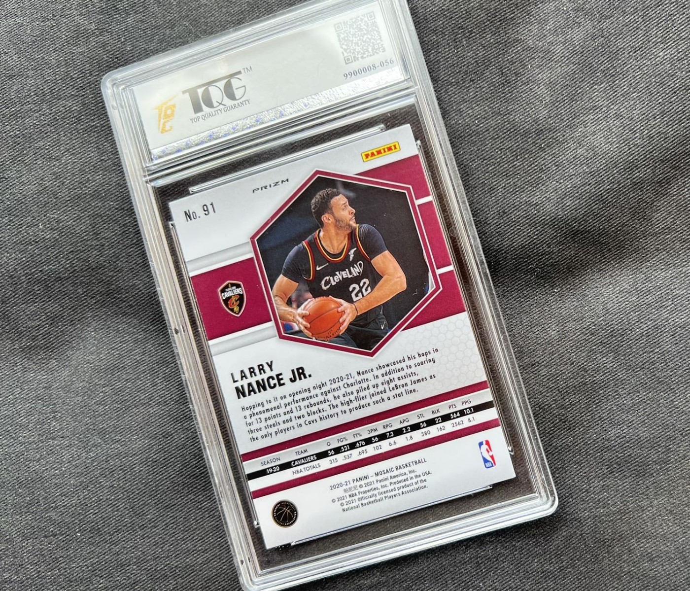 【随心卡拍】【直播】收藏卡拍卖第三期【中福专场】 【TQG评级】2021 帕尼尼 拉里南斯