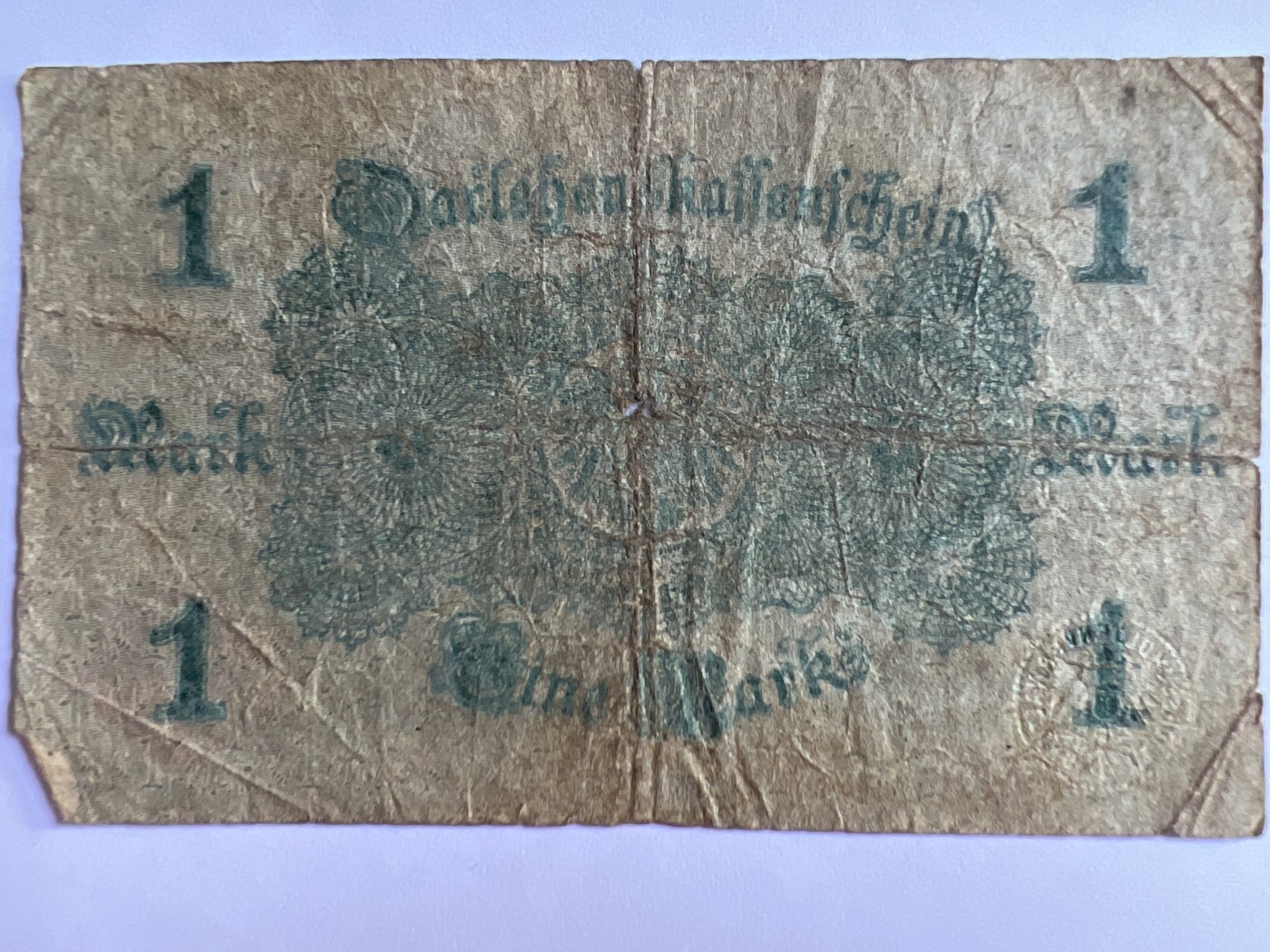 泡泡堂第380期 纸币、邮封专场 （无押金，捡漏，全场20包邮，偏远地区除外，接收代拍业务） 德国1马克