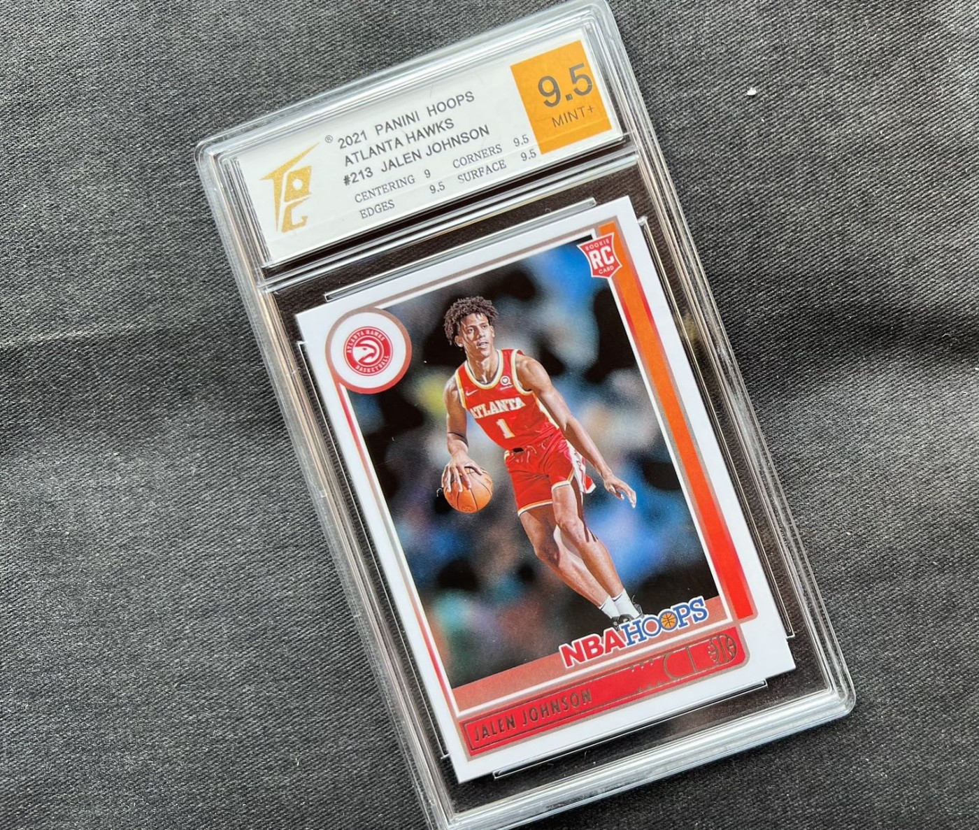 【随心卡拍】【直播】收藏卡拍卖第三期【中福专场】 【TQG评级】2021 帕尼尼 杰伦 约翰逊