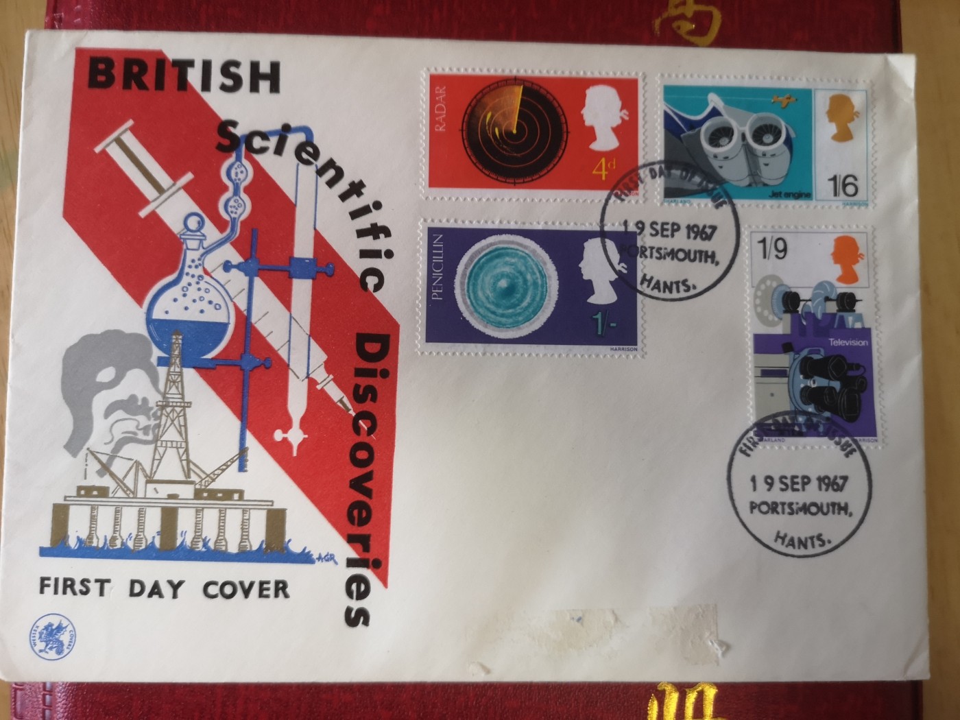 长老汇第31场钱币和邮票拍卖 1967英国科学发现首日封（3）