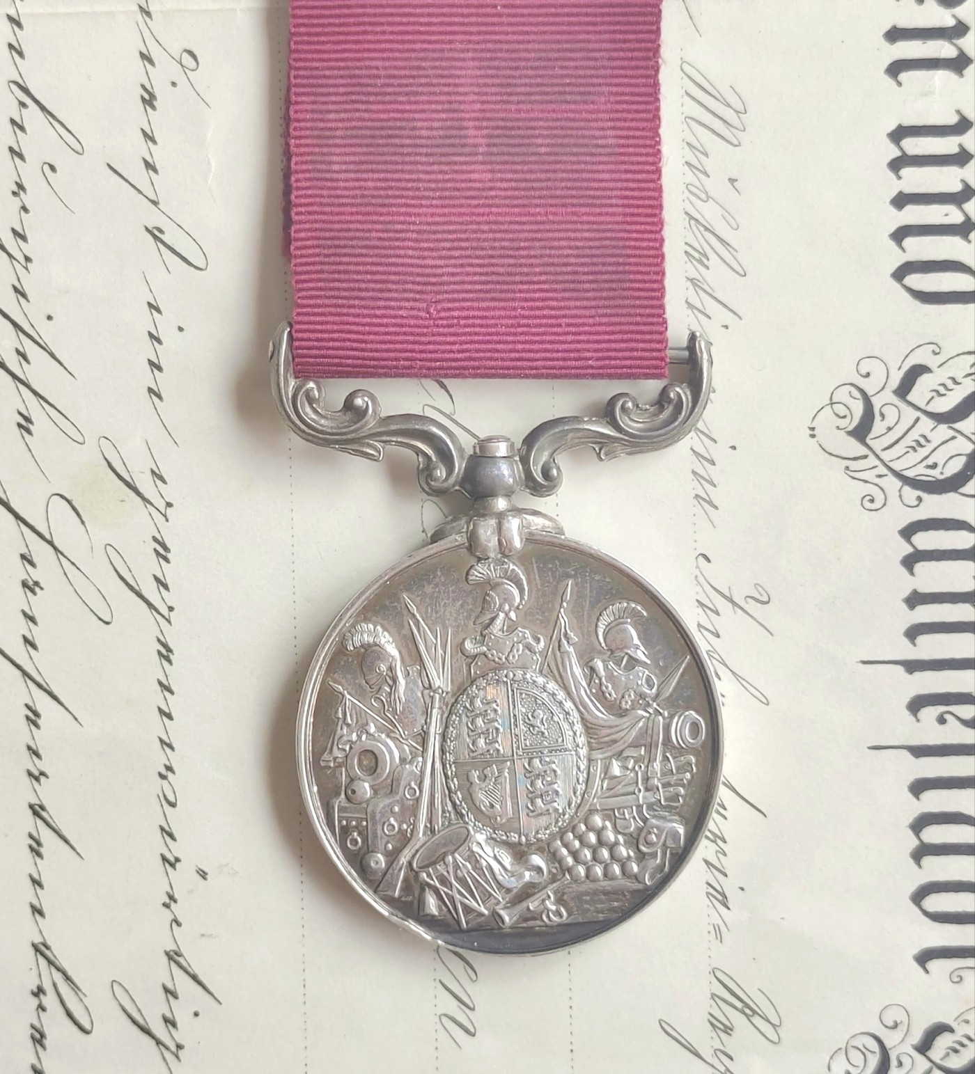 老威廉第四次麦稀奇拍卖 英国陆军长期服务和品行良好奖章