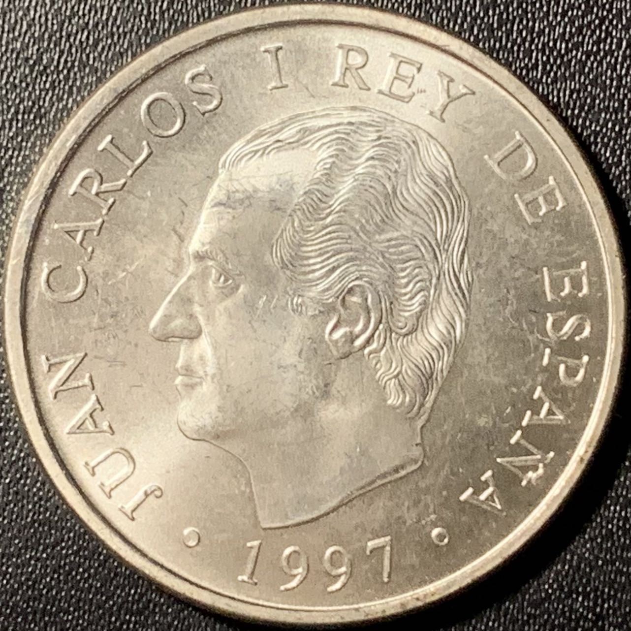 紫瑗钱币——第317期拍卖 西班牙 1997年 堂·吉诃德250周年 2000比塞塔 18克 0.925银 UNC 