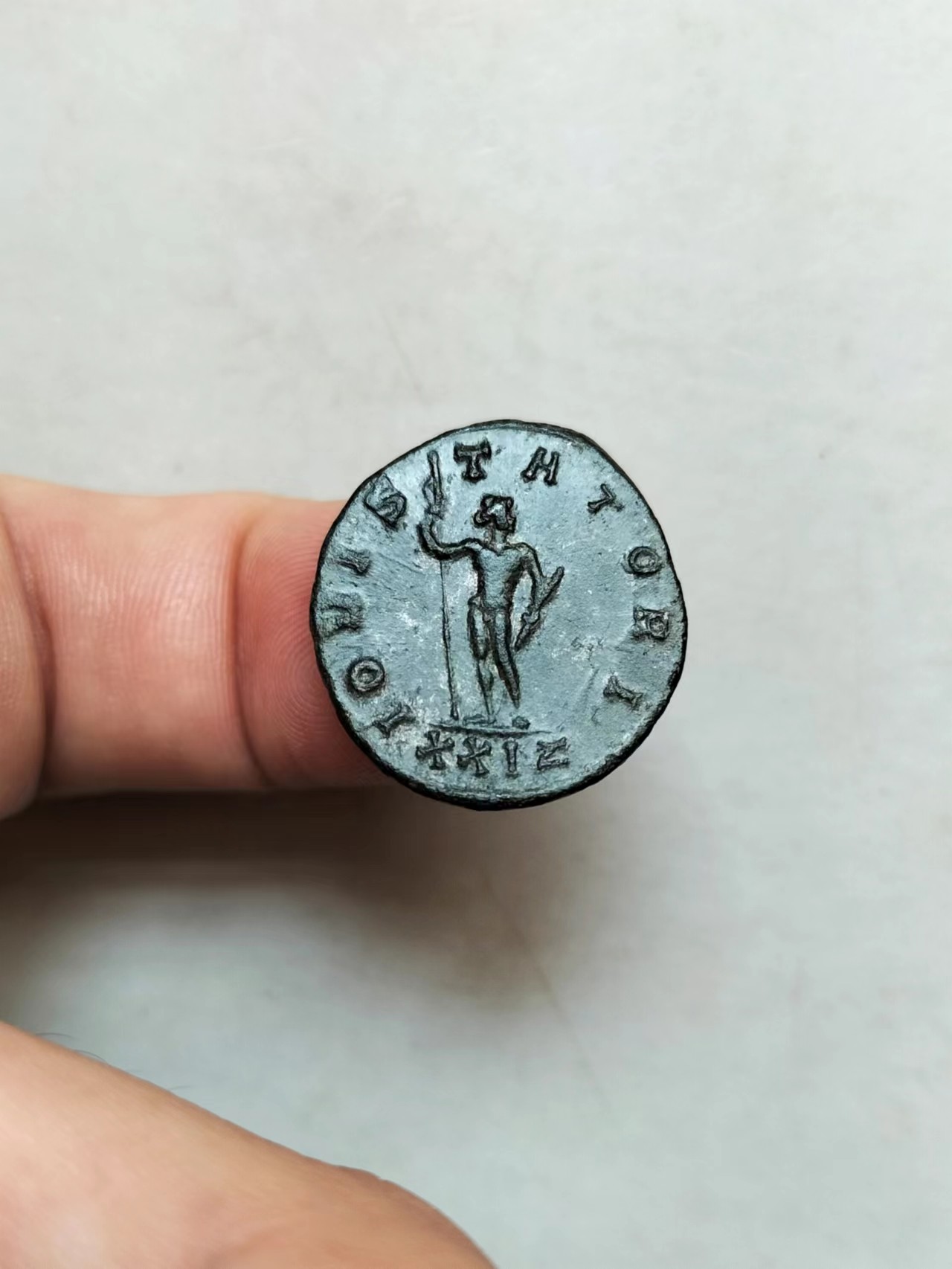 熊太乐钱币拍卖第1场 古罗马皇帝普罗布斯和朱庇特神银铜合金币