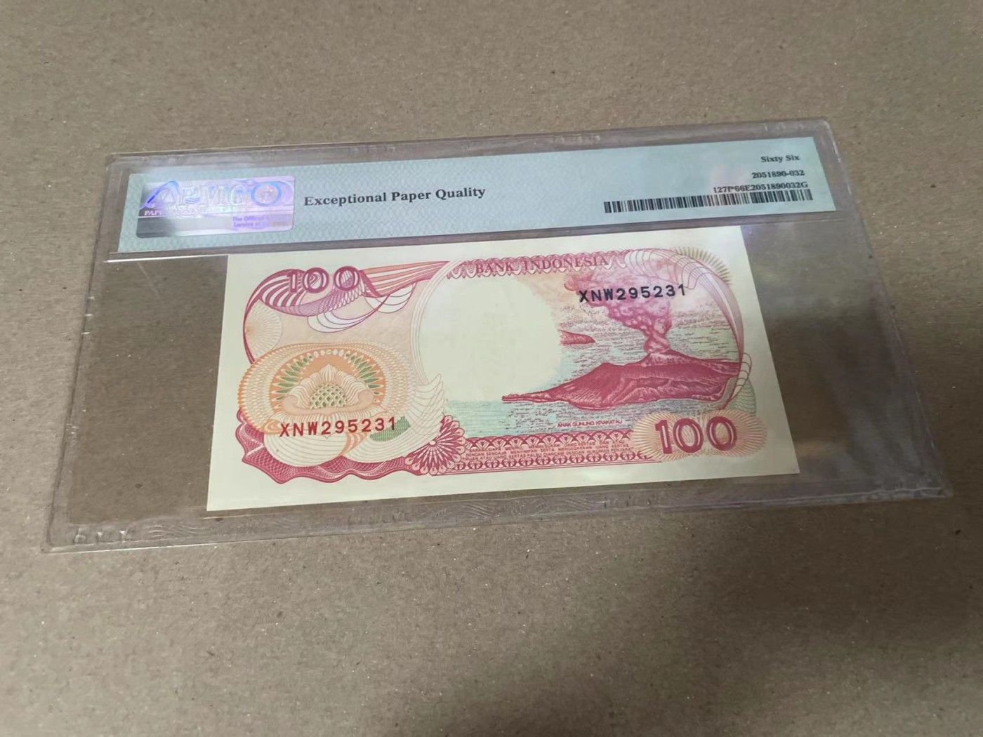 【Blue Auction】✨世界纸币精拍第360期【精】——Irish Free State 【无47补号】印尼 1992年100卢比 PMG66EPQ 