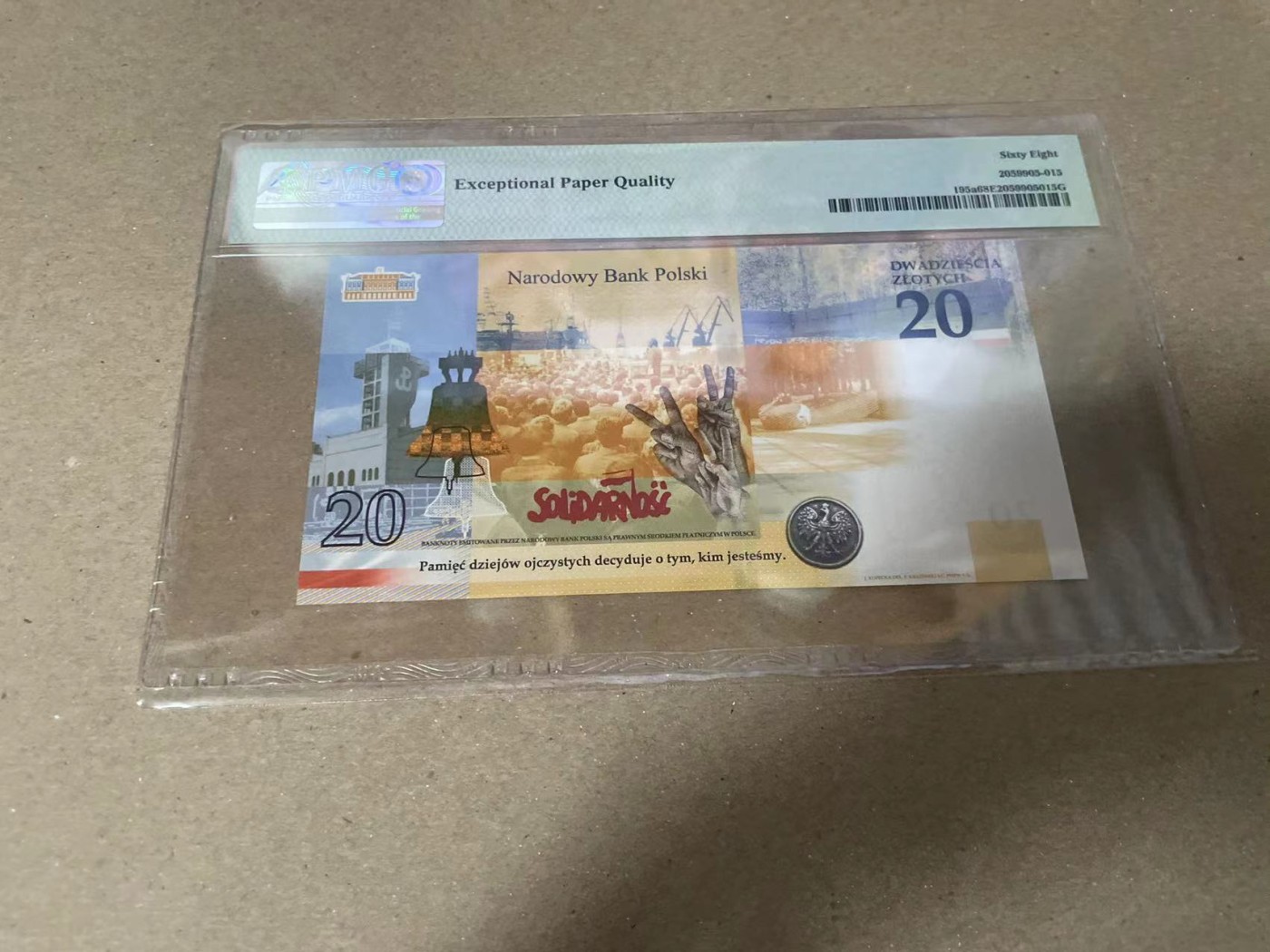 【Blue Auction】✨世界纸币精拍第360期【精】——Irish Free State 【无47】波兰 2021年20兹罗提 PMG68EPQ 高分 纪念钞