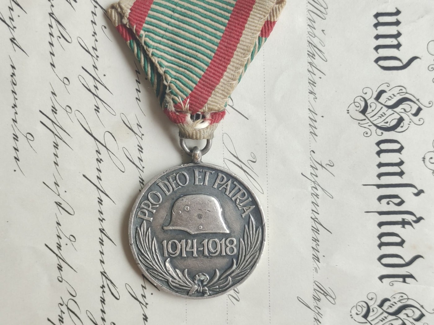 老威廉第四次麦稀奇拍卖 匈牙利一战纪念奖章