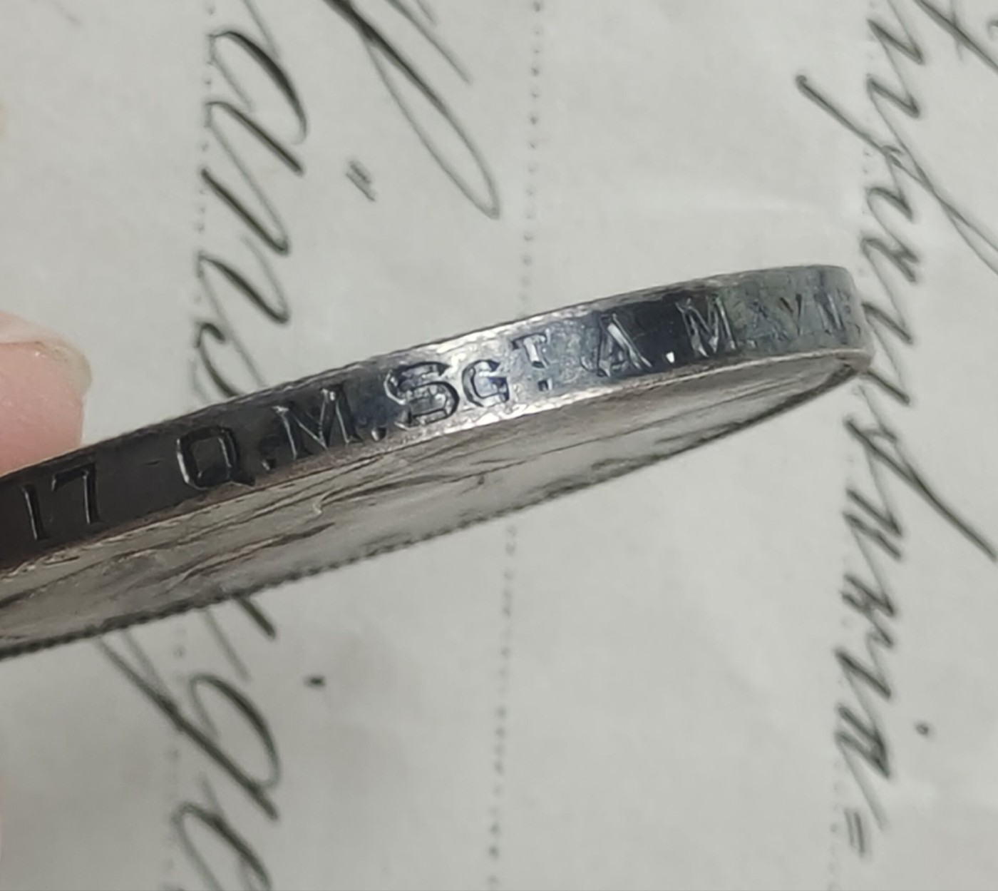 老威廉第四次麦稀奇拍卖 英国维多利亚殖民地志愿服务奖章