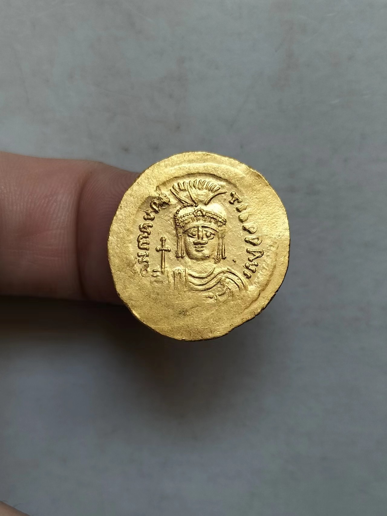 熊太乐钱币拍卖第1场 拜占庭皇帝莫里斯提比略索利多金币