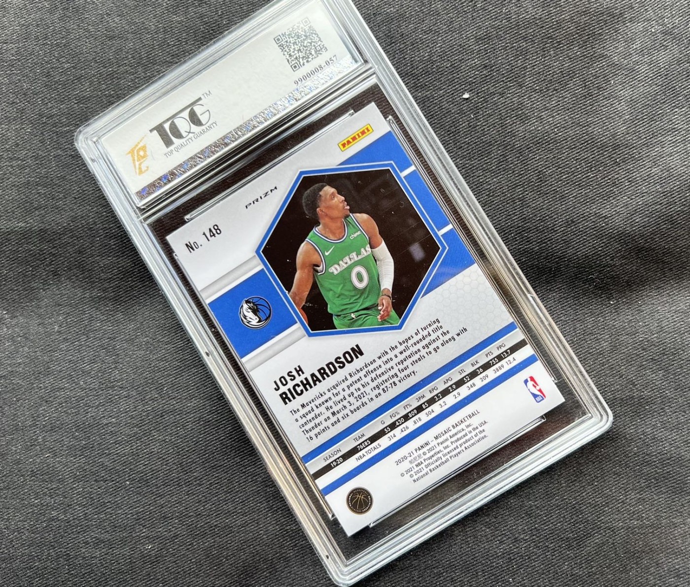 【随心卡拍】【直播】收藏卡拍卖第三期【中福专场】 【TQG评级】2021 帕尼尼 约什 理查德森